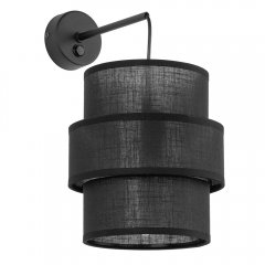 Kinkiet z włącznikiem CALISTO BLACK 5955 TK Lighting