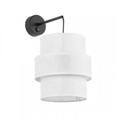 Kinkiet z włącznikiem CALISTO WHITE 5956 TK Lighting