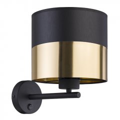 Kinkiet z włącznikiem LONDYN GOLD 3475 TK Lighting