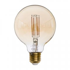 Żarówka glob LED E27 6,5W WW G95 AMBER 3791 TK Lighting