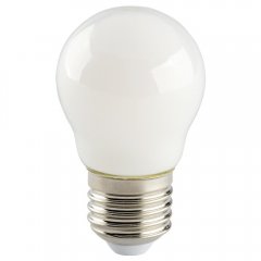 Żarówka kulka LED E27 2W WW P45 MILK 3576 TK Lighting