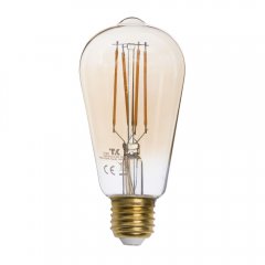 Żarówka LED E27 6,5W WW ST58 AMBER 3792 TK Lighting