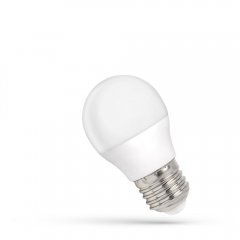 Żarówka LED Kulka E27 1W NW WOJ + 14449_1W Spectrum