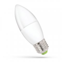 Żarówka LED Świecowa 6W E27 NW WOJ + 14352 Spectrum