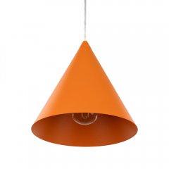 Mała lampa stożek wiszący pomarańczowy CONO S ORANGE TK Lighting