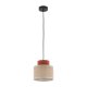 Lampa wisząca DUO JUTA BROWN 3139 TK Lighting