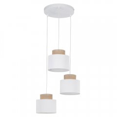 Lampa wisząca DUO WHITE JUTA 2594 TK Lighting