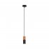 Lampa wisząca ELIT BLACK/WOOD 6309 TK Lighting