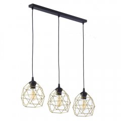 Lampa wisząca GALAXY BLACK / GOLD 3459 TK Lighting