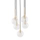 Lampa wisząca NILOS BLACK/GOLD 5943 TK Lighting