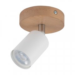 Lampa reflektor spot TOP WOOD BIAŁA / SOSNA 3294 TK Lighting