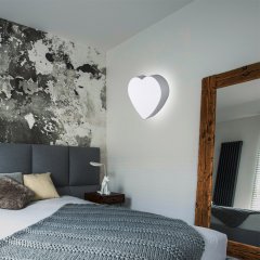 Nowoczesna lampa HEART GRAY sufitowo-ścienna serce TK Lighting