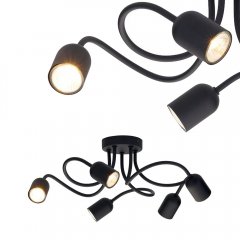 Lampa sufitowa GRACJAN BLACK 4396 TK Lighting