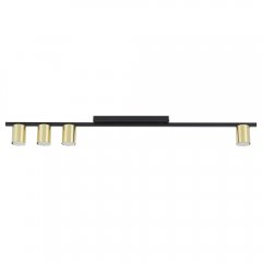 Lampa sufitowa LOGAN BLACK / GOLD 5673 TK Lighting