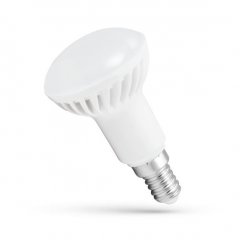 Żarówka LED E14 R-50 6W CW WOJ + 13989 Spectrum