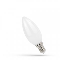 Żarówka LED Świecowa 1W E14 COG NW WOJ + 14578 Spectrum