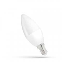 Żarówka LED Świecowa E14 1W WW WOJ + 14451 Spectrum