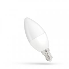 Żarówka LED Świecowa E14 6W ściemnialna WW WOJ + 14381 Spectrum