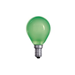 Żarówka żarowa Kulka 15W E14 GREEN WOJ + 10964 Spectrum