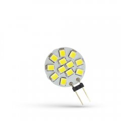 Żarówka LED G4 1,2W 12V CW WOJ + 13785 Spectrum